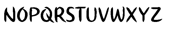 Dark Knight Bold Font UPPERCASE