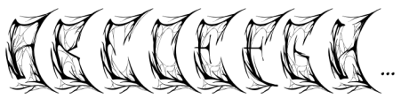 Dark Majesty Regular Font UPPERCASE
