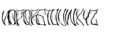 Dark Majesty Regular Font LOWERCASE