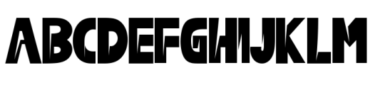 Dark Master Font UPPERCASE