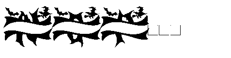 Dark Monogram Regular Font UPPERCASE