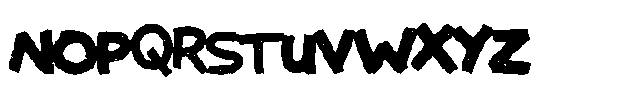Dark Wire Font LOWERCASE