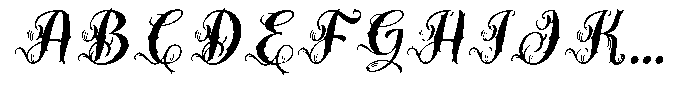 Darko Forrest Italic Font UPPERCASE