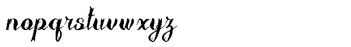 Darko Forrest Italic Font LOWERCASE