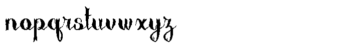Darko Forrest Regular Font LOWERCASE
