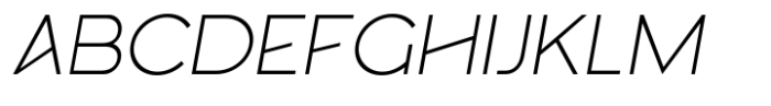 Darky Extra Light Italic Font
