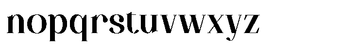 Darrylene Font LOWERCASE