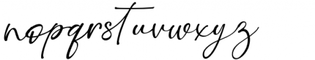 Dartie Italic Font LOWERCASE