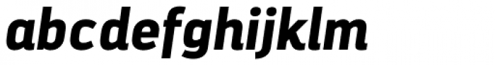 Darwin Alt Office Bold Italic Font LOWERCASE