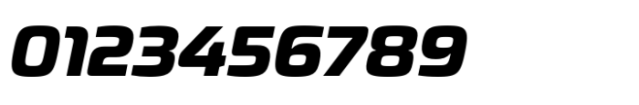 Dashford Extra Bold Italic Font OTHER CHARS