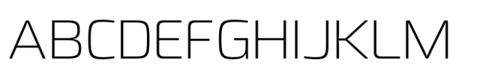 Dashford Extra Light Font UPPERCASE
