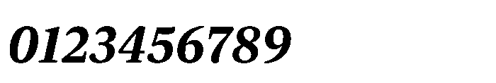 Dashiell Bright Bold Italic Font OTHER CHARS