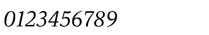 Dashiell Bright Italic Font OTHER CHARS