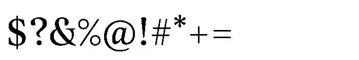 Dashiell Bright Medium Font OTHER CHARS