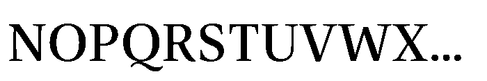 Dashiell Bright Medium Font UPPERCASE