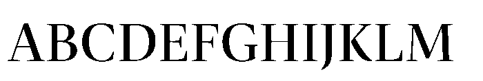 Dashiell Fine Medium Font UPPERCASE