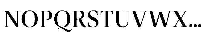 Dashiell Fine Medium Font UPPERCASE