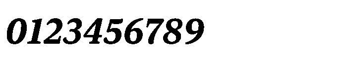Dashiell Text Bold Italic Font OTHER CHARS