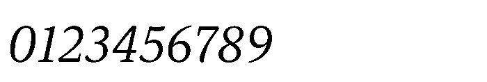 Dashiell Text Italic Font OTHER CHARS