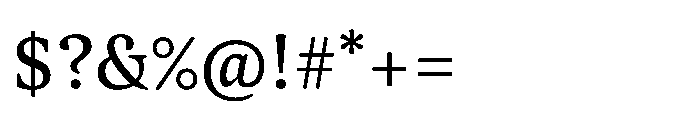 Dashiell Text Medium Font OTHER CHARS