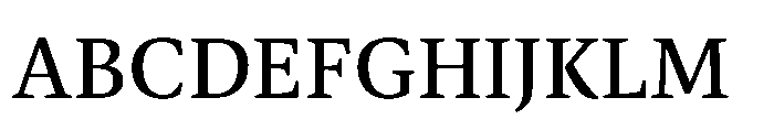 Dashiell Text Medium Font UPPERCASE