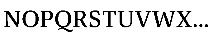 Dashiell Text Medium Font UPPERCASE