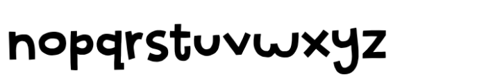 Dashy Danger Regular Font LOWERCASE