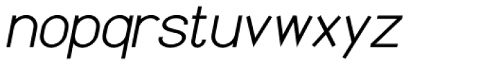 Dasieve Italic Font LOWERCASE