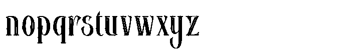 Dasimyra Sage Font LOWERCASE