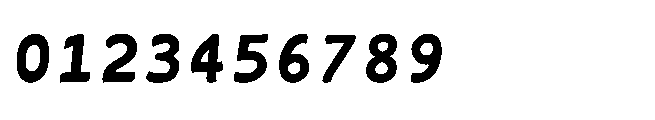 Datavibing Console Bold Italic Font OTHER CHARS