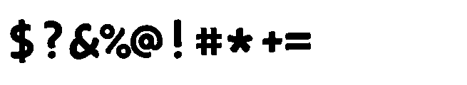 Datavibing Console Bold Font OTHER CHARS
