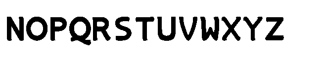 Datavibing Console Bold Font UPPERCASE