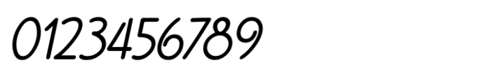 Date Book JNL Oblique Font OTHER CHARS