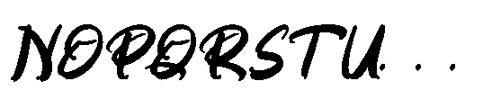 Dateline Italic Font UPPERCASE