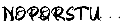 Dateline Regular Font UPPERCASE