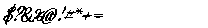 Dattacle Black Font OTHER CHARS