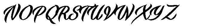 Dattacle Black Font UPPERCASE