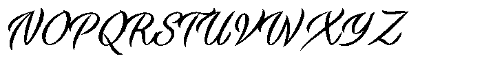 Dattacle Regular Font UPPERCASE
