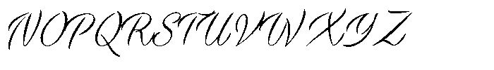 Dattacle Thin Font UPPERCASE