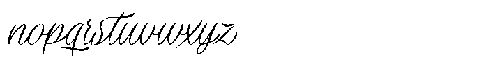 Dattacle Thin Font LOWERCASE