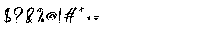 Dattuak Balimo Font OTHER CHARS