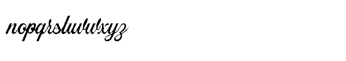 Daustley Font LOWERCASE