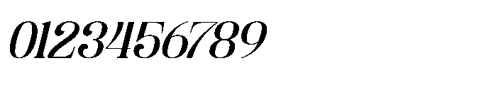 Davenor Italic Font OTHER CHARS