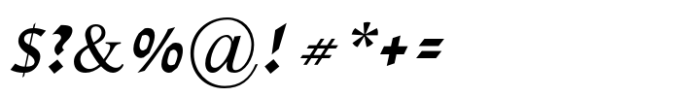 David Std Bold Italic Font OTHER CHARS
