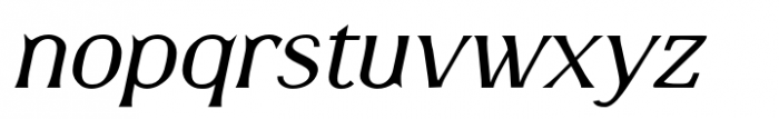DavidFarewell Italic Font LOWERCASE