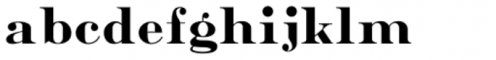 Davies Serif Font LOWERCASE