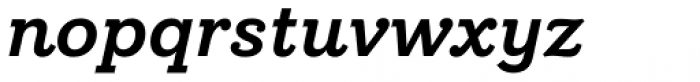 Davis Medium Italic Font LOWERCASE