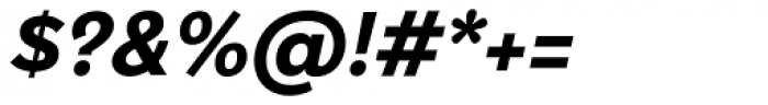Davis Sans Bold Italic Font OTHER CHARS