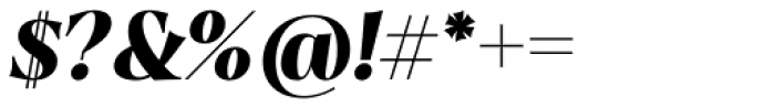 Dawnora Bold Italic Font OTHER CHARS