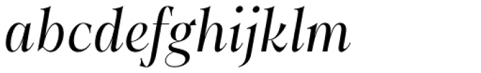 Dawnora Italic Font LOWERCASE